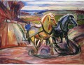 printemps labourage 1916 Edvard Munch